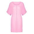 thumbnail image 3 of Swimsuit Coverups Shirts for Women Bathing Suit Cover-Ups Button Down Shirt Beach Dress Vacation Tunic Tops, 3 of 9