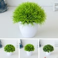 thumbnail image 3 of Artificial Plants Fake Mini Potted Plant Small Greenery Decor for Indoor Home Farmhouse Aesthetic Bedroom Shelf Office Desk Bathroom Decoration, 3 of 8