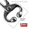 thumbnail image 4 of Jeffers Bull Nose Lead, Nose Pliers, 4 of 6