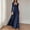 Navy, variant on Sentmoon Dresses for Women Long Sleeve Boho Dress Flowy Slim Womens Maxi Dress for Work and Weekend