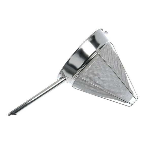 HUBERT® Bouillon Strainer with Reinforced Wire Stainless Steel - 8" Dia