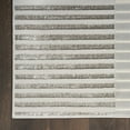 thumbnail image 4 of Inspire Me! Home Décor Brushstrokes Striped Silver Grey 5'3" x 7'3" Area Rug (5x7), 4 of 8