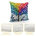 thumbnail image 4 of LGBTQ Throw Pillow Cover, Transgender Bisexual Party Cushion Case for Sofa Couch, 4 of 5