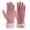 Pink, variant on FZ FANTASTIC ZONE Women Winter Touchscreen Wool Gloves with Thermal Fleece Lining Thick and Warm, Grey L