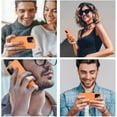 thumbnail image 2 of IBAOLEA Designed Phone Case iPhone 13 Pro Max, Silicone Ultra Slim Shockproof Protective Phone Case with [Soft Anti-Scratch Microfiber Lining], 6.7 inch, Kumquat, 2 of 7