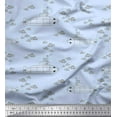 thumbnail image 1 of Soimoi Rayon Crepe Fabric Submarine & Fish Night Wear Fabric Prints by Yard 46 Inch Wide, 1 of 1