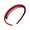 D, variant on opvise Women Headband Wave Shape Teeth Anti-slip Solid Color Elastic Hair-fixed Soft Edge Narrow Daily Hair Hoop Hair Accessory F