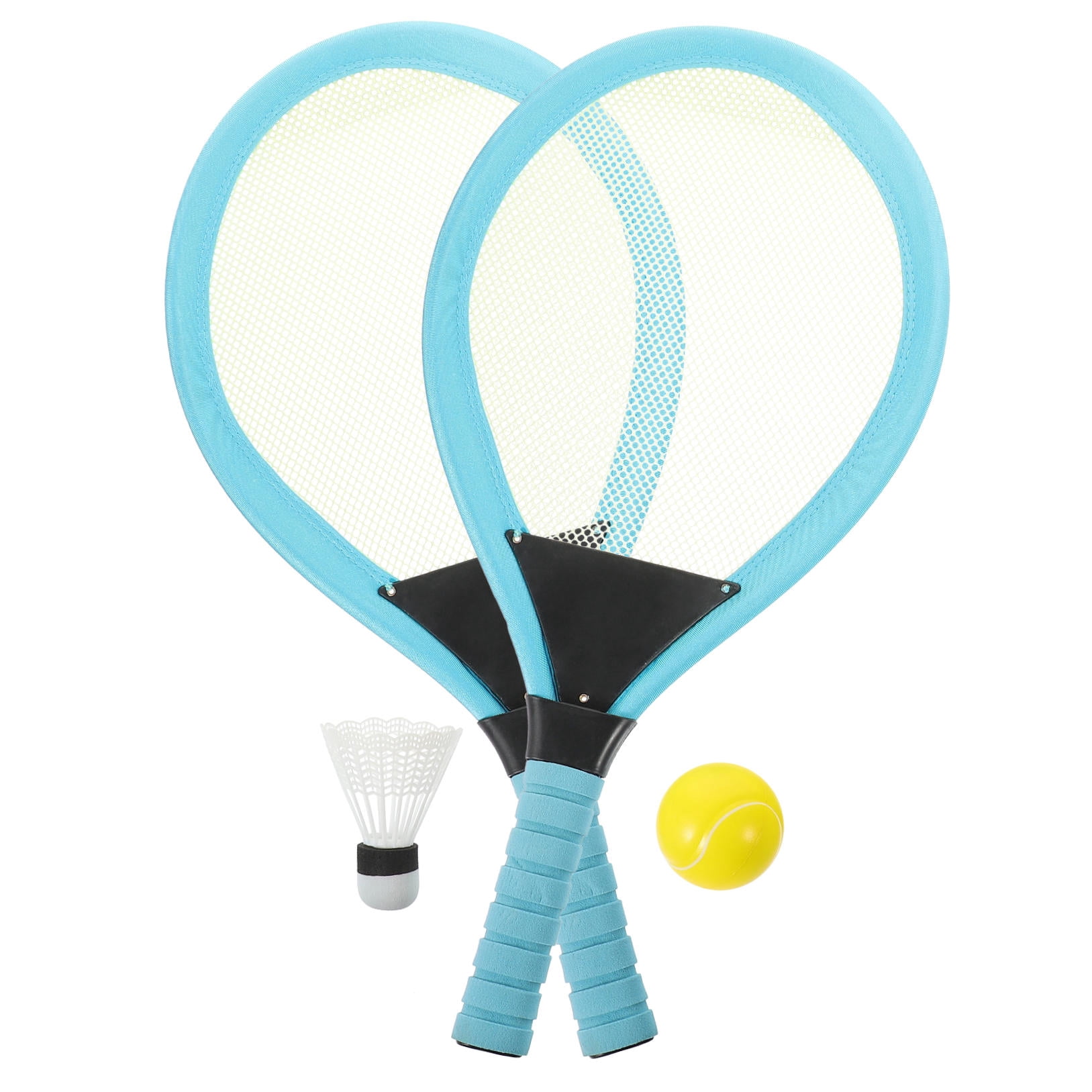 ULTNICE 2pcs Outdoor Tennis Racquet Lightweight Rackets With Balls For Ages For Beach Games And Family Rackets Balls