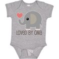 thumbnail image 3 of Inktastic Grandchild Loved by Oma Boys or Girls Baby Bodysuit, 3 of 5