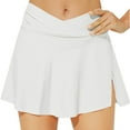 thumbnail image 1 of Bas de Bikini Taille Haute pour Femmes, Short de Bain Rétro Froncé, Jupe de Bain, 1 of 6
