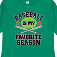 thumbnail image 4 of Inktastic Baseball Is My Favorite Season Boys or Girls Long Sleeve Toddler T-Shirt, 4 of 5