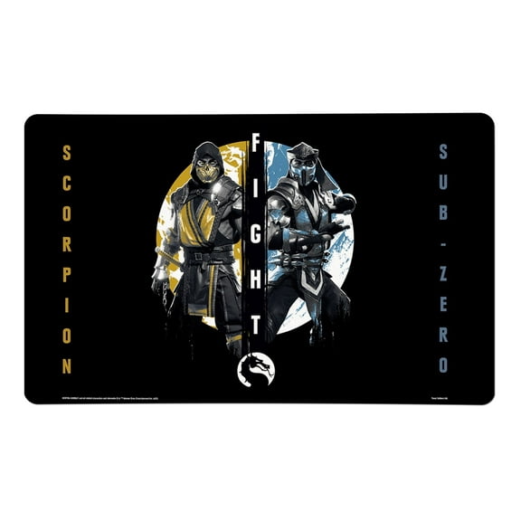 Mortal Kombat (Scorpion V. Sub Zero) Desk Mat