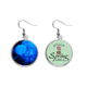 thumbnail image 1 of Ocean medusas ciencia naturaleza foto Colgante decorativo temporada pendientes de primavera joyas Unbranded M, 1 of 3