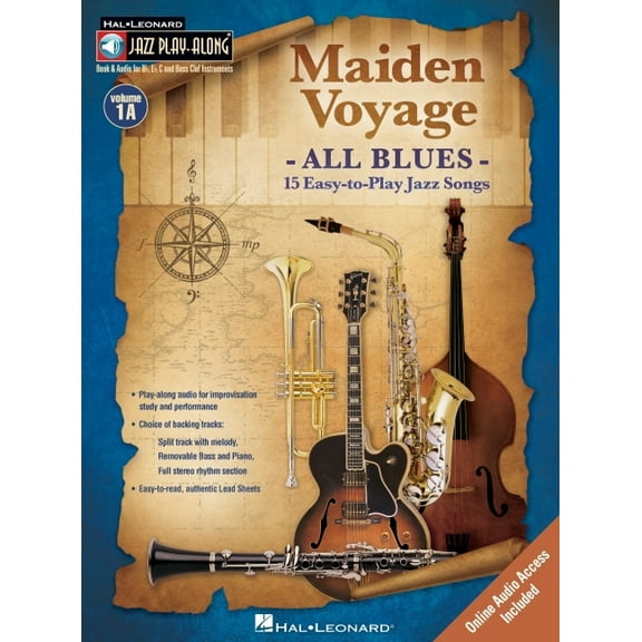 Hal Leonard Jazz Play-Along: Maiden Voyage/All Blues - Jazz Play-Along Vol. 1a Book/Online Audio (Other)