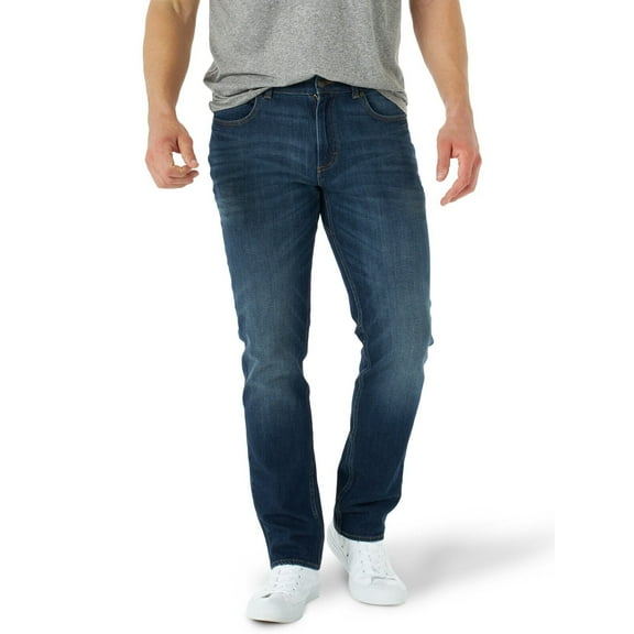 Lee Mens Extreme Motion Bi-Stretch Straight Fit Tapered Leg Jean Pant Bucket New