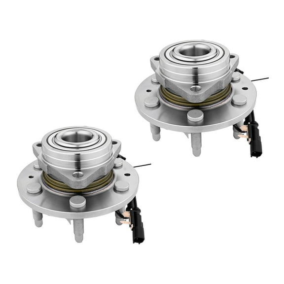 2PC Front Wheel Hub Bearing Assembly For 2014-2018 Chevrolet Silverado 1500 4WD