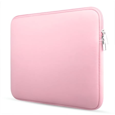 TELOLY Breathable Cotton 15.6" Laptop Sleeve, Pink