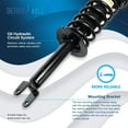 thumbnail image 5 of Detroit Axle - Rear Struts for 2008-2012 Honda Accord Complete 2 Struts w/Coil Spring 2009 2010 2011 Replacement Quick Install Ready Struts Assembly, 5 of 7