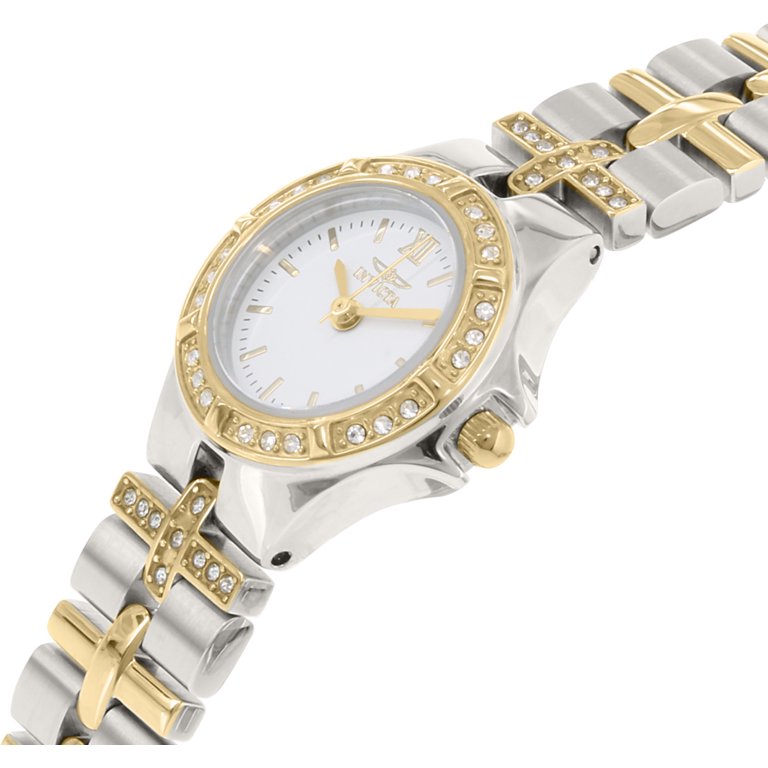 Invicta Women's Wildflower 0133 Gold Stainless-Steel Swiss Quartz