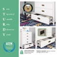thumbnail image 4 of Little Seeds Piper 6-Drawer Double Dresser, 4 of 5