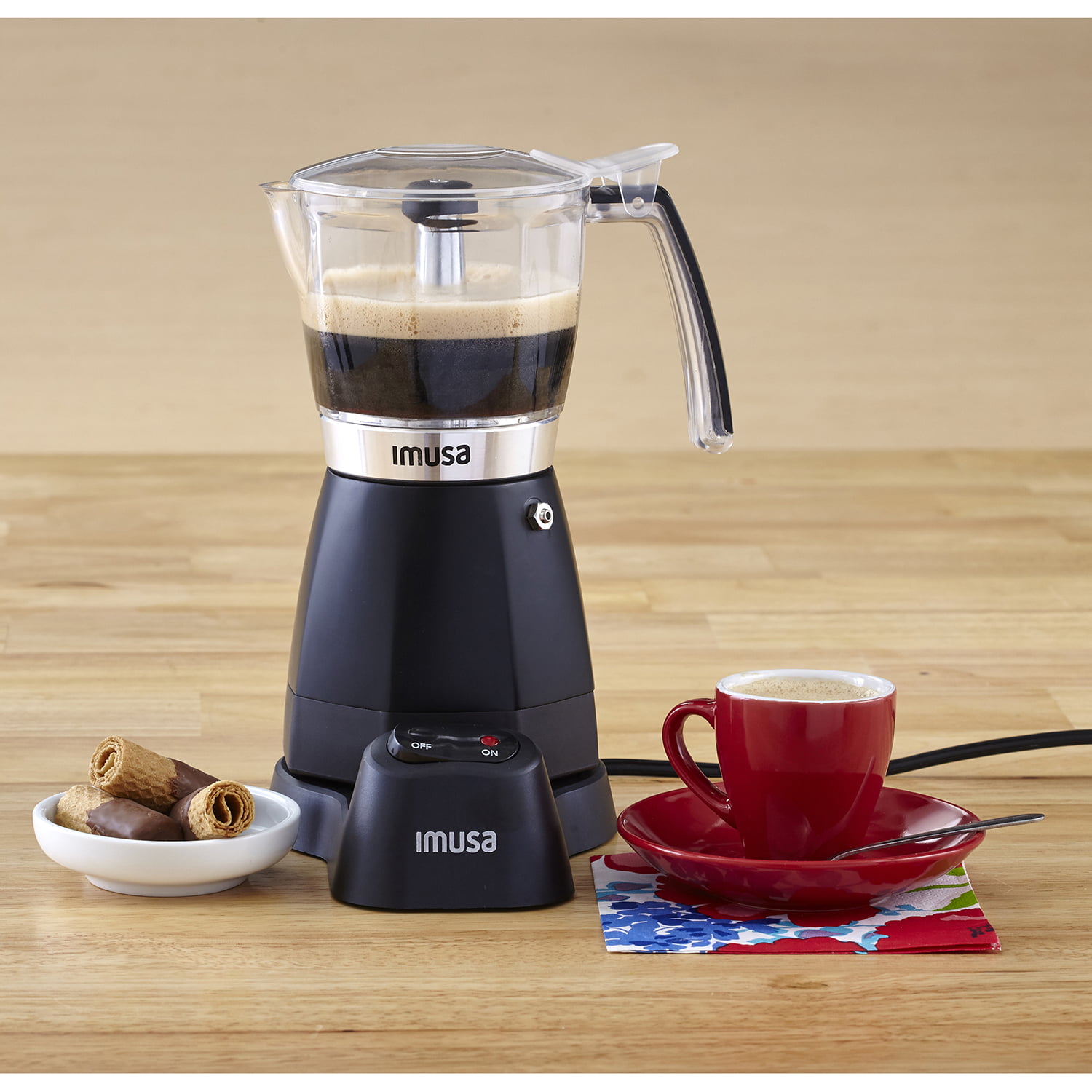 IMUSA B120-60006 COFFEE MAKER USE AND CARE MANUAL