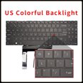 thumbnail image 1 of US/RU/Russian RBG Backlit Laptop Keyboard For MSI Katana GF66 GF76 Pulse GL66 GL76 MS-1582 MS-1581 1583 MS-17L1 17H3 Replacement US RGB Backlight, 1 of 6