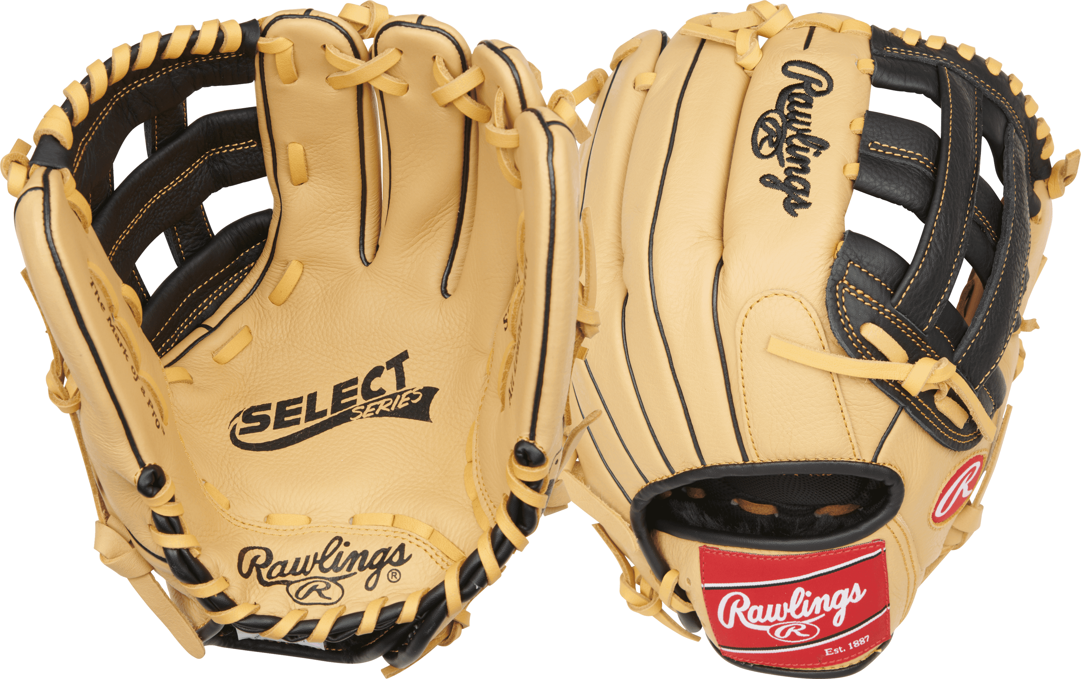 Rawlings Playmaker Series Youth Baseball Glove, Camel/Navy