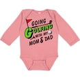 thumbnail image 3 of Inktastic Going Golfing with My Mom and Dad Kids Golf Boys or Girls Long Sleeve Baby Bodysuit, 3 of 5