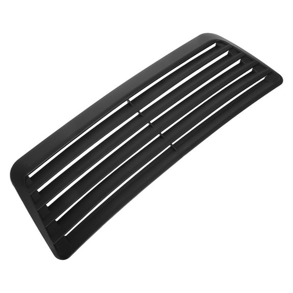 Masteelf Car Hood Vent Universal Bonnet Air Vents Engine Intake Louvers Hood Scoop Vent Kit Auto Decorative Air Flow Intake Scoops Black