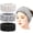 Black white light grey, variant on 3 Pack Soft Spa Headbands for Women, Terry Cloth Makeup Hair Bands for Face Washing, Skincare, Mask, Shower and Sports