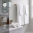 thumbnail image 2 of Mainstays Basics 6-Piece White Bath, Hand and Washcloth Set, 2 of 4