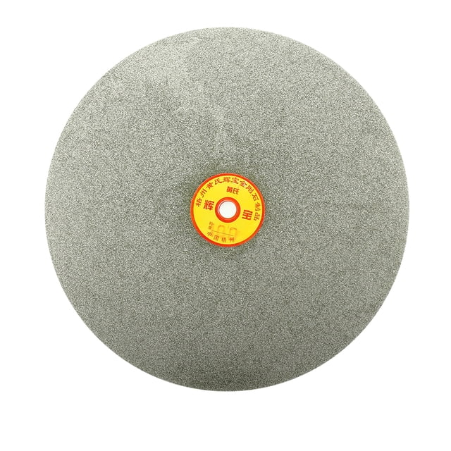 Disco de lijado plano recubierto de diamante de 250 mm (10 pulgadas) con grano 100