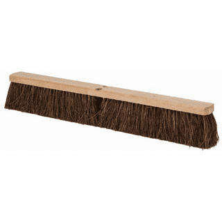 TreeLen 18 inch Push Broom Outdoor - Heavy Duty Broom for Driveways,  Sidewalks, Patios and Deck Cleans Dirt, Debris, Sand, Mud, Leaves and  Water-18