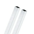 thumbnail image 1 of Tubo cuadrado de aluminio 6063 de 300 mm en paquete de 2, 8x8 mm de ancho exterior, 1 mm de grosor de pared, tubería de aluminio sin costura para construcción de marcos, 1 of 6