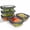 5Pack Gray, variant on Lumioca 12-Pack Glass Food Storage Containers Set with Airtight Vented Glass Lids, Borosilicate Glass Meal Prep Containers, Leakproof, Microwave, Oven & Dishwasher Safe, Grey