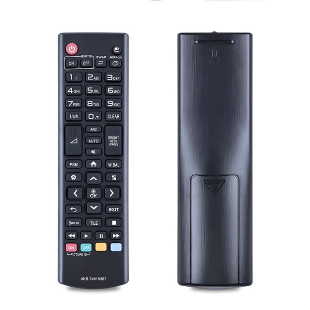 Control Remoto AKB74915387 Compatible con Roku Smart TV 47IN5400 42PN450B 50IN5400 Infrarrojo