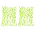 thumbnail image 1 of COMPUKAS 2 Pcs Filet de Basketball Corde Lumineuse Nylon Vert Imperméable pour Terrains Extérieurs, 1 of 3