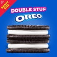 thumbnail image 3 of OREO Double Stuf Chocolate Sandwich Cookies Party Size 24.95 oz - Pack of 2 & Lotus Biscoff Cookie - 0.2 Oz - 1 ct, 3 of 5
