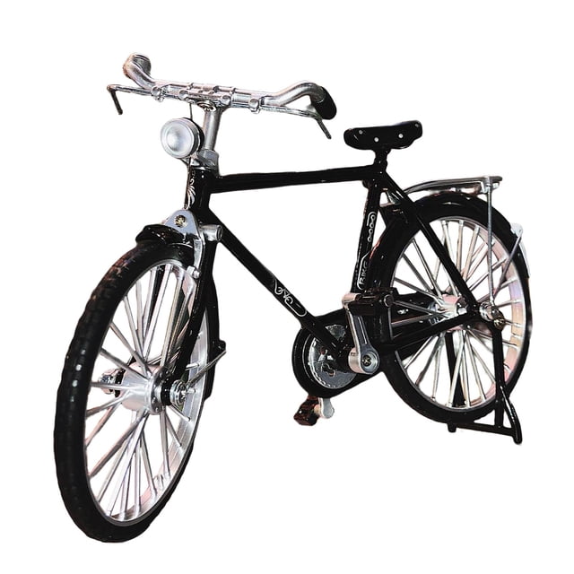 Modelo de bicicleta para interiores, arte clásico, colecciones Negro Zulema Mini bicicleta realista