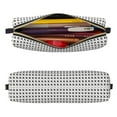 thumbnail image 3 of Ratiio Airplane Pattern Leather Pencil Case, Pencil Pouch with Durable Zipper, Compact and Stylish Organizer for Stationery, Art Supplies, Travel Essentials, 3 of 8