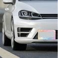 thumbnail image 5 of 1 Pcs Colorful Bokeh License Plate Frame, License Plate Cover for Car Decorative Parts, Aluminum License Plate Bracket Holder Rust-Proof Weather-Proof for US Standard Car, 5 of 9