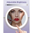 thumbnail image 4 of Espejo de maquillaje Gospire 8 con luz, aumento de 360°, 10X/1X, 4 of 7