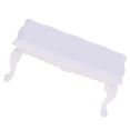 thumbnail image 1 of Mini mesa auxiliar de madera, mesa de té, mesa de café, estilo vintage, diseño ondulado, para Blanco, 1 of 7