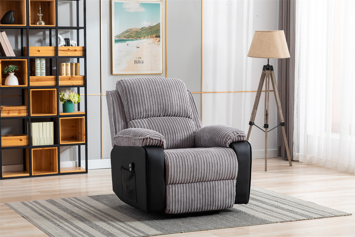 ARCTICSCORPION Recliner Chair Fabric Single Recliner,Adjustable Home
