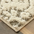 Mohawk Home Francesca Farmhouse Area Rug, Light Grey, 10' x 14