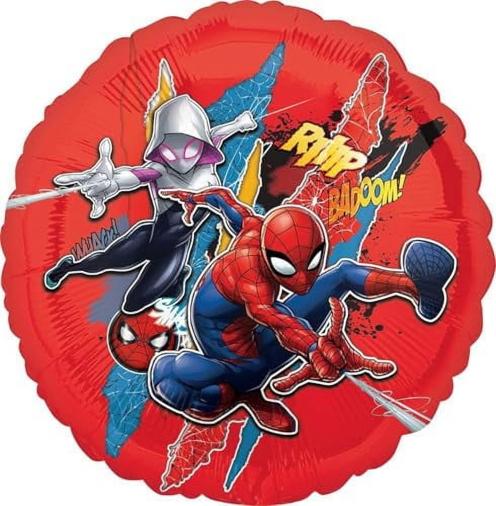 Spidey and His Amazing Friends 3rd Birthday Party Supplies 11pc Balloon Bouquet Decorations