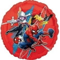 thumbnail image 4 of Spidey and His Amazing Friends 3rd Birthday Party Supplies 11pc Balloon Bouquet Decorations, 4 of 8