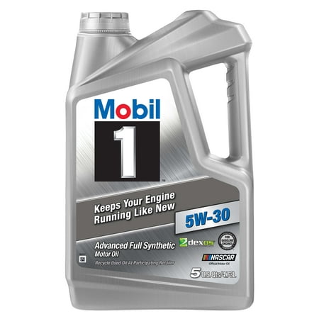 Mobil 1 Advanced Full Synthetic Motor Oil 5W-30, 5 (Best Non Synthetic Oil)