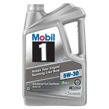 Mobil 1 Advanced Full Synthetic Motor Oil 5W-30, 5 (Best Synthetic Oil For Horsepower)