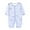 Blue A, variant on THDHVS Newborn Boy Clothes,Newborn Onesies,Kid's Comfortable Jumpsuit Baby's Summer Long Sleeve Breathable Bag Fart Jacket Blue 3-6 Months